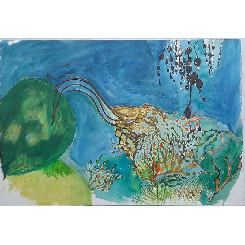 Peinture: Algae lumière