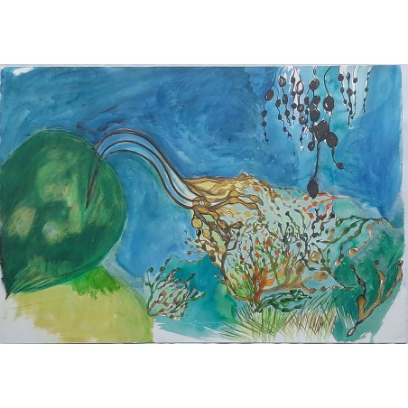 Peinture: Algae lumière